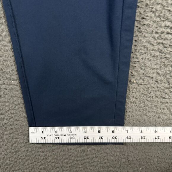 Lululemon Pants Mens 34x31 Blue Commission Slim Fit Stretch Chino Casual - Picture 15 of 16